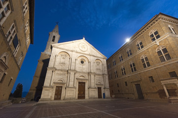 Fototapeta na wymiar Pienza (Siena)