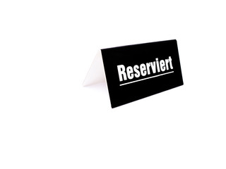 reserviert