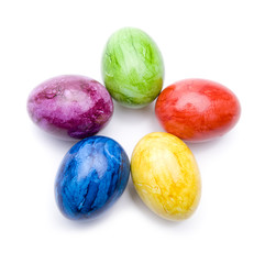 Bunte Ostereier