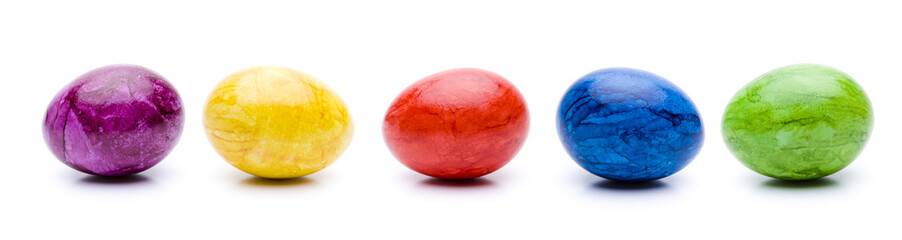 Fototapeta premium Bunte Ostereier