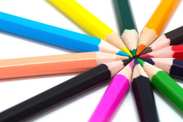 Fototapeta premium Colored pencils