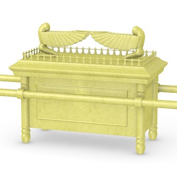 3d render of ark of the covenant