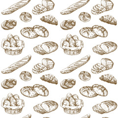 bread - seamless pattern
