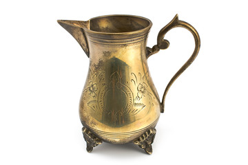 Antique silver jug
