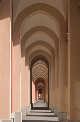 Fototapeta premium Long Arcade in Munich