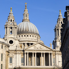 Fototapeta na wymiar St Paul Cathedral w Londynie