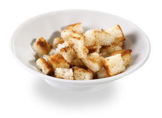 Crispy croutons