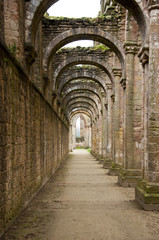 Fototapeta na wymiar Abbey Ruins