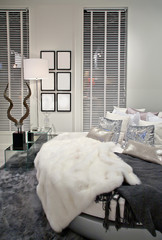 interior of white room