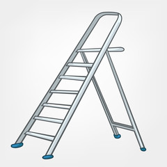 Cartoon Home Miscellaneous Ladder