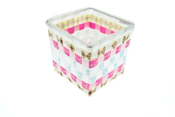 Colorful plastic basket
