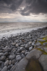 Fototapeta na wymiar Glamorgan Heritage coastline in Wales