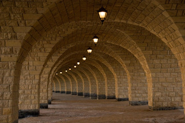 Fototapeta na wymiar Starożytny tunel