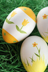 Painted easter eggs