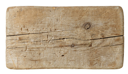 old plank of wood