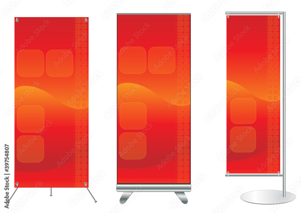 Poster rollup banner display