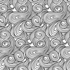 Seamless abstract wave pattern