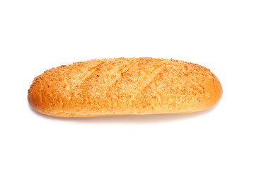 French bread isolated on white