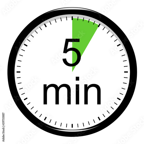 "Minuterie - 5 minutes" Stock photo and royalty-free images on Fotolia