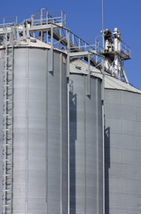 grain silos