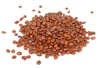 handful of coffee beans