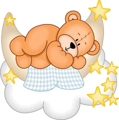 Dekokissen Süße Träume Teddybär © soniagoncalves