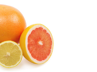 lemon and orange