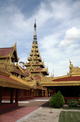 Royal Palace of Mandalay, Myanmar