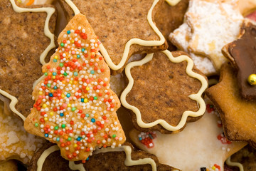 Tannenbaum als Weihnachtsplätzchen