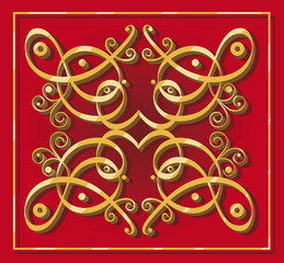 decorative oriental element