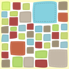 Patch frame background