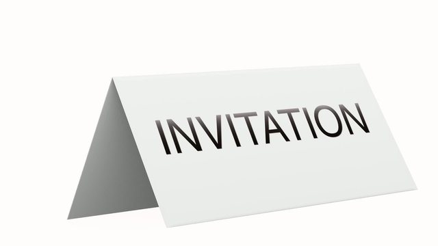invitation 3D 2