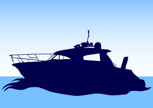recommend clip art: Boats on water