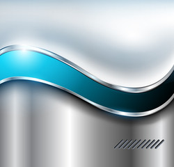 Abstract silver background