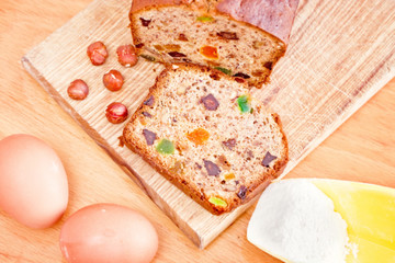 traditional baking fruit cake dessert sweet food