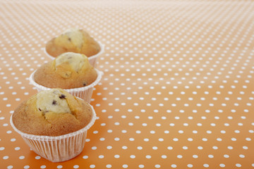 Drei Muffins