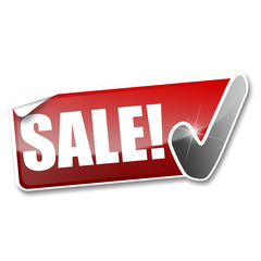 Sale! Button, Icon