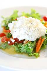 Salad with Cottage Cheese