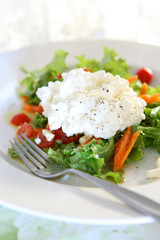 Salad with Cottage Cheese