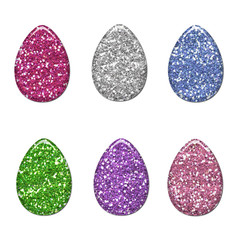 Glitter Easter Eggs
