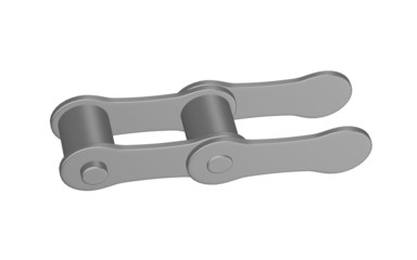 3d render of bike chain