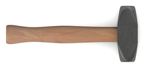 3d render of  blacksmith tool
