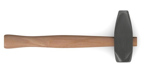 3d render of  blacksmith tool