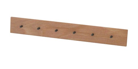 3d render of wooden shelf