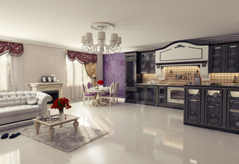 luxury kitchen