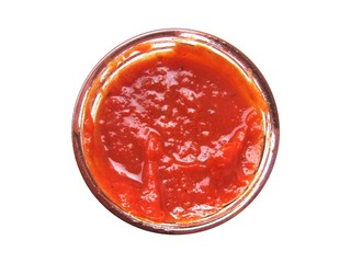 Spicy tomato sauce. salsa de tomate y especias.