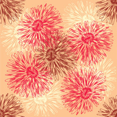 seamless flower background