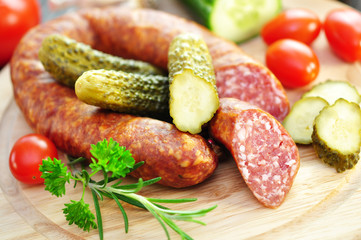 Gurke, Wurst