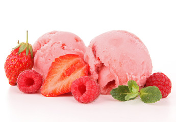 strawberry ice cream