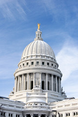 Capital building in Madison, WI.